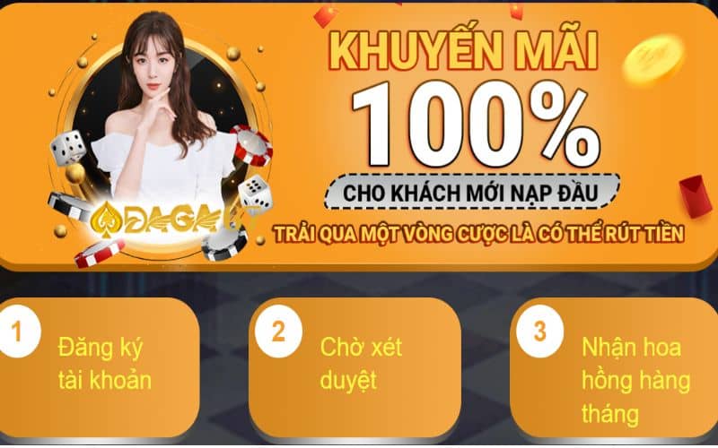 Chương trình đại lý của nhà cái DAGA67 là hình thức quảng bá Chương trình đại lý của nhà cái DAGA67 là hình thức quảng bá