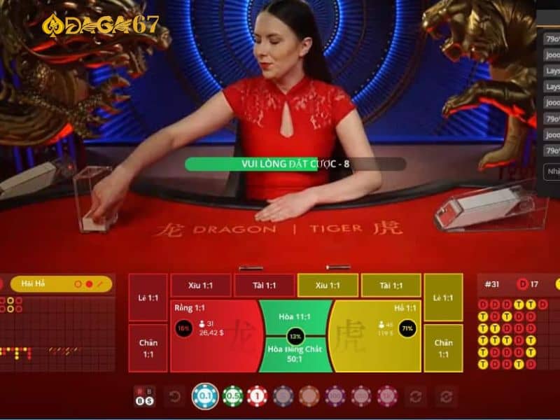 Cách thức gian lận khi chơi rồng hổ Cách thức gian lận khi chơi rồng hổ