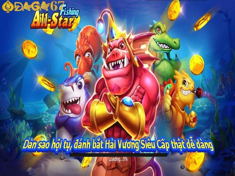 Dàn sao đánh cá thu hút nhiều người chơi với đồ hoạt đẹp