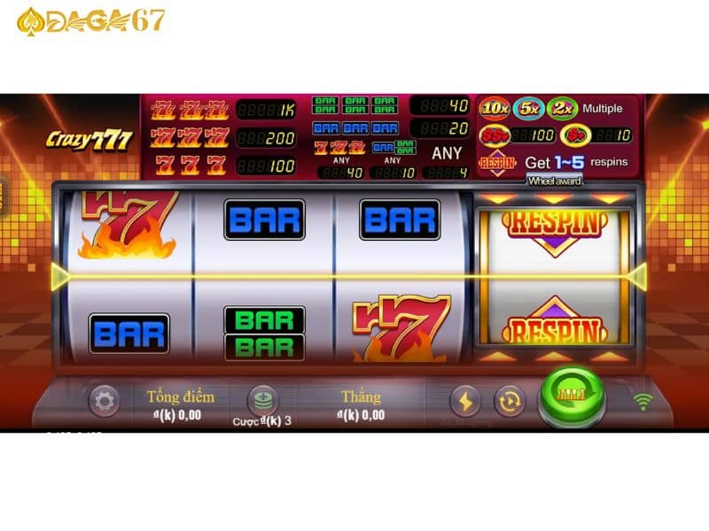 Nổ hũ Điên Cuồng 777 là trò chơi nổ hũ đổi thưởng Nổ hũ Điên Cuồng 777 là trò chơi nổ hũ đổi thưởng