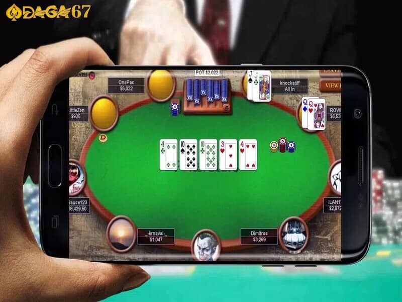 Poker online là phiên bản trực tuyến của trò chơi bài Poker Poker online là phiên bản trực tuyến của trò chơi bài Poker